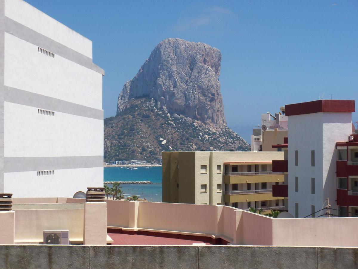 Atico Centrico, 50M De La Playa, Vista Al Mar, Wifi Fibra, Gran Terraza Apartment Калпе Екстериор снимка