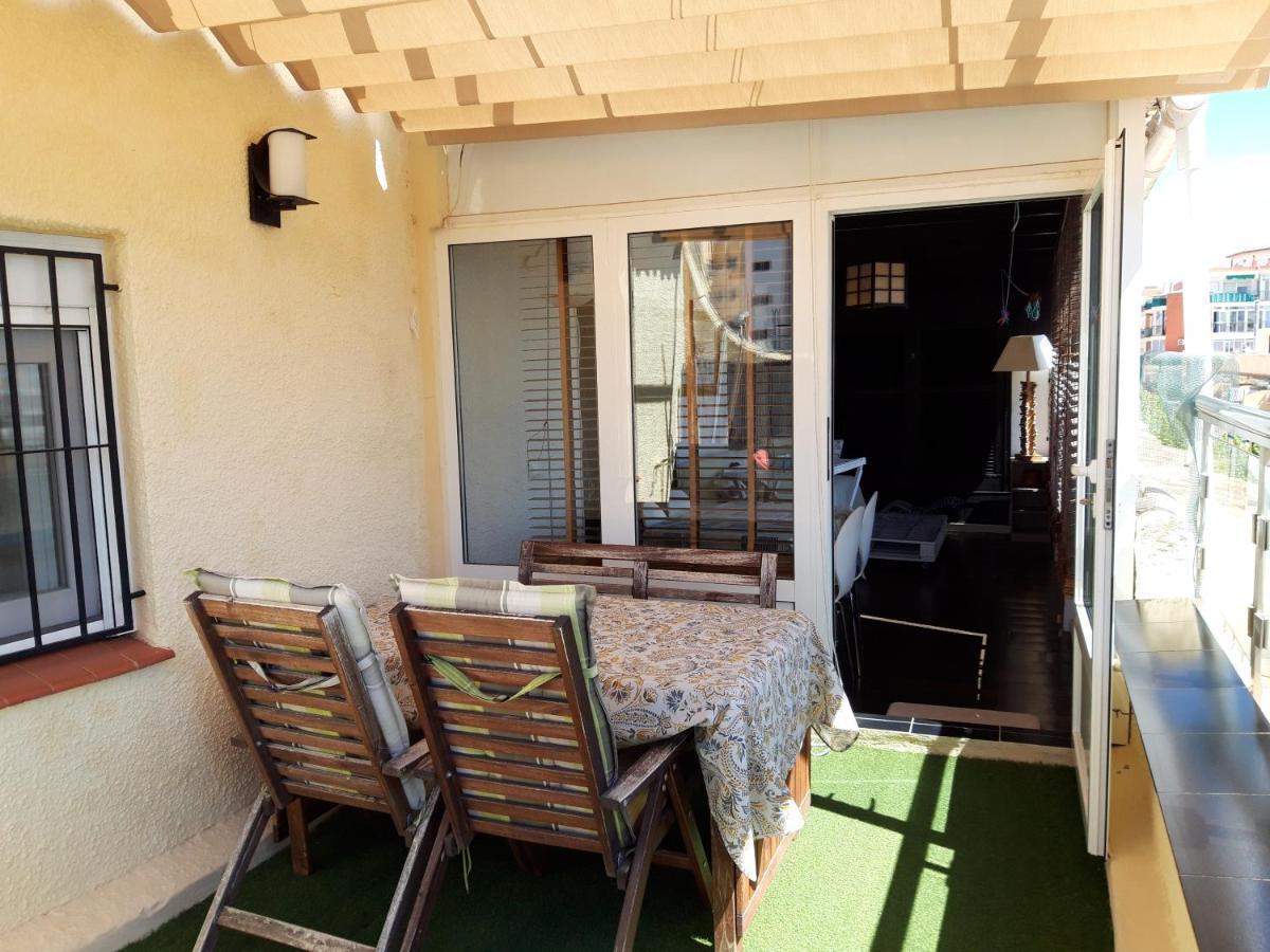 Atico Centrico, 50M De La Playa, Vista Al Mar, Wifi Fibra, Gran Terraza Apartment Калпе Екстериор снимка