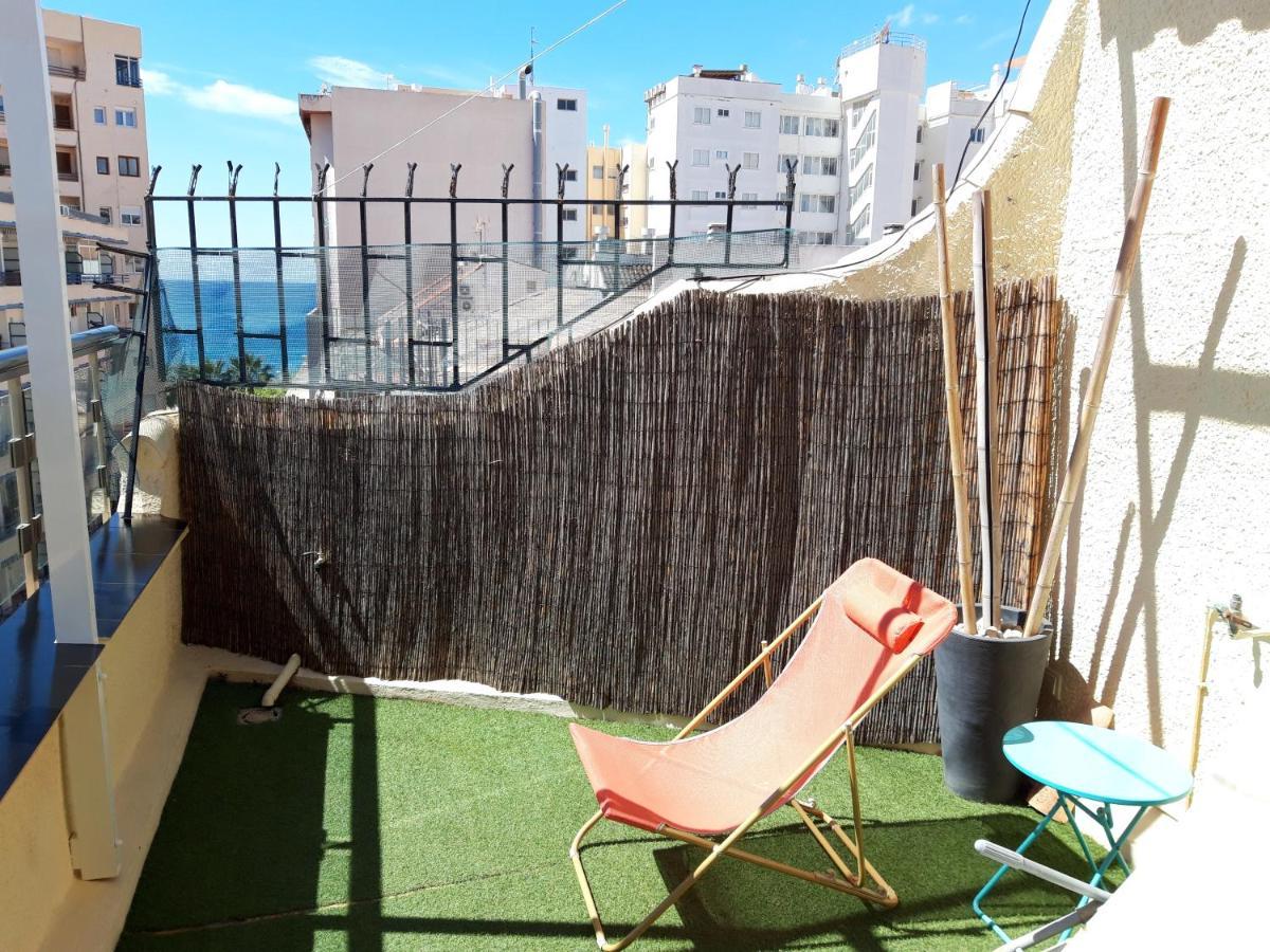 Atico Centrico, 50M De La Playa, Vista Al Mar, Wifi Fibra, Gran Terraza Apartment Калпе Екстериор снимка