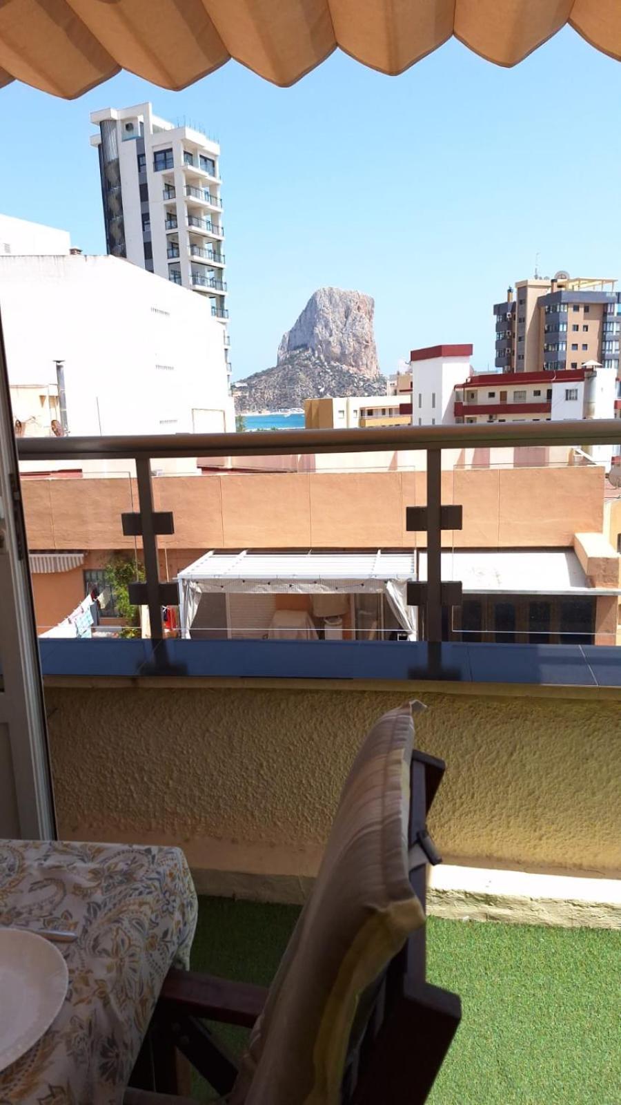 Atico Centrico, 50M De La Playa, Vista Al Mar, Wifi Fibra, Gran Terraza Apartment Калпе Екстериор снимка