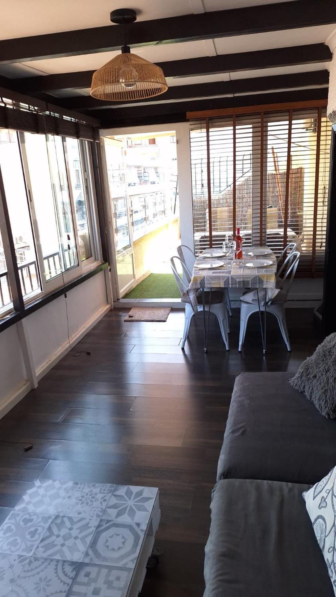 Atico Centrico, 50M De La Playa, Vista Al Mar, Wifi Fibra, Gran Terraza Apartment Калпе Екстериор снимка