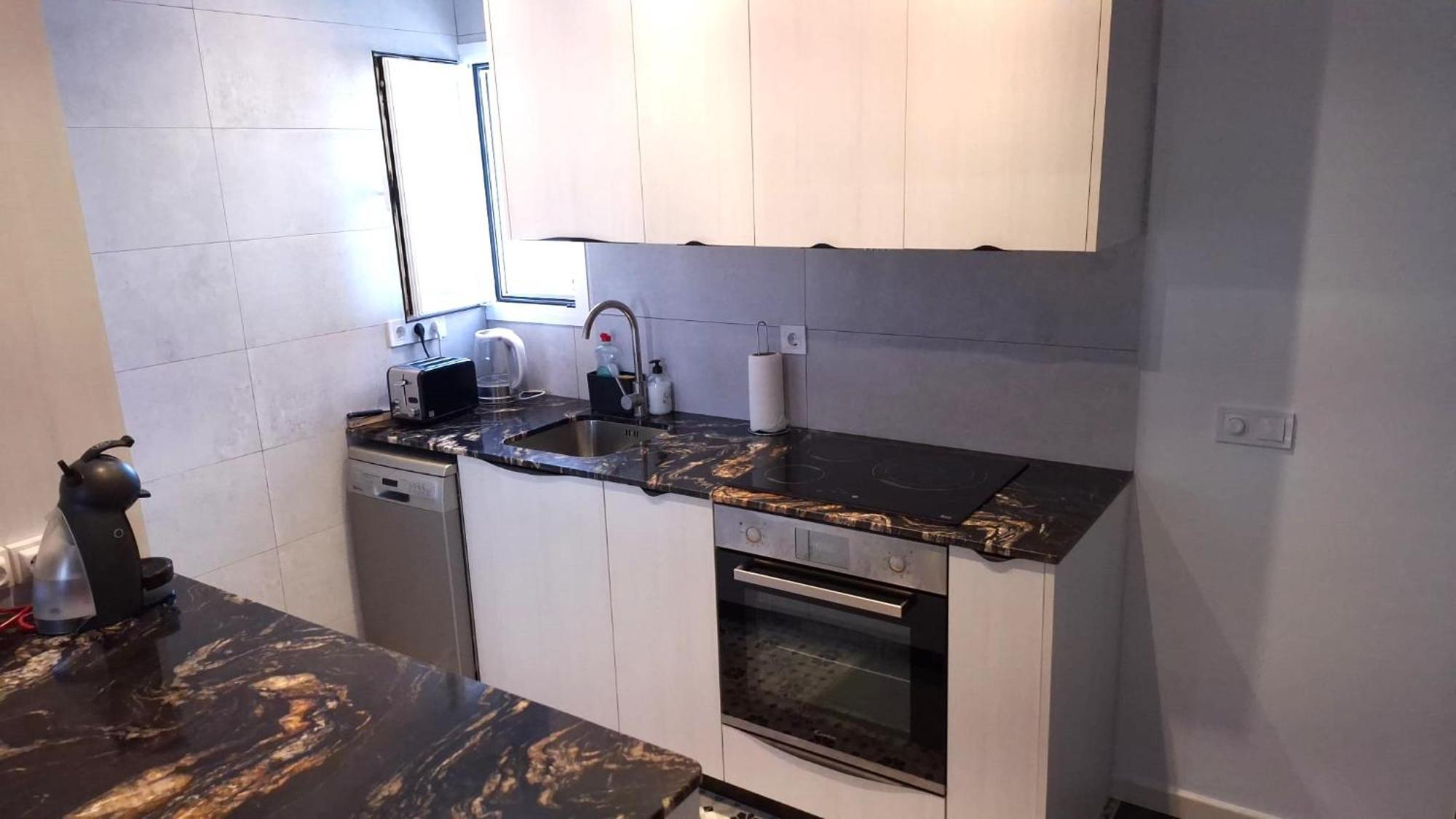 Atico Centrico, 50M De La Playa, Vista Al Mar, Wifi Fibra, Gran Terraza Apartment Калпе Екстериор снимка