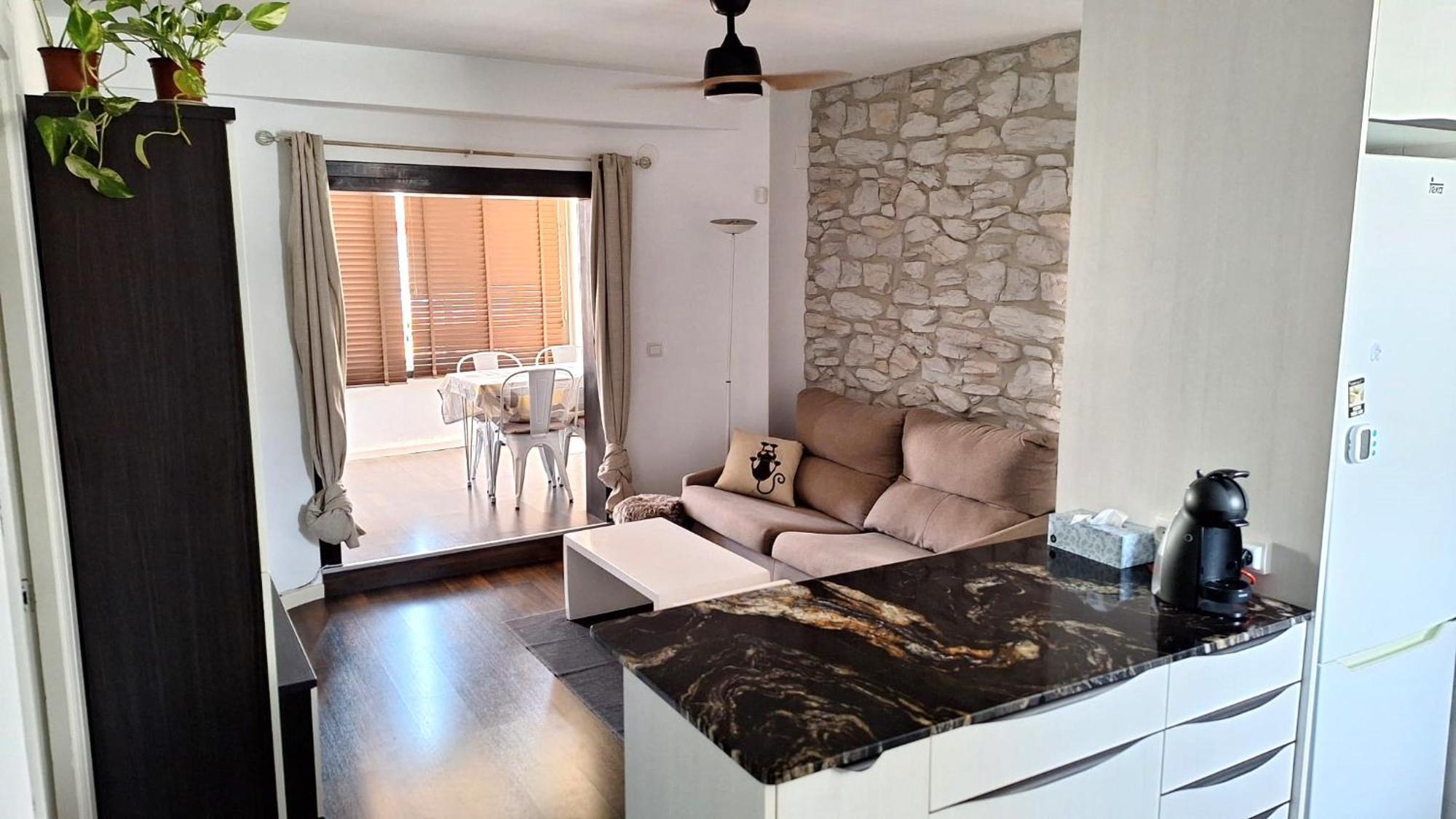 Atico Centrico, 50M De La Playa, Vista Al Mar, Wifi Fibra, Gran Terraza Apartment Калпе Екстериор снимка